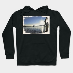 Ship Islands Lofoten / Maléa is looking for the Kobold - children's book WolfArt Hoodie